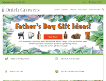Tablet Screenshot of dutchgrowers.com